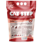 Cat Step Arctic Strawberry впитывающий силикагелевый наполнитель для кошачьего туалета, 3,8л