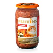 Puffins консервы для кошек говядина