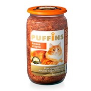 Puffins консервы для кошек мясное ассорти