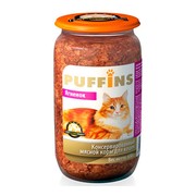 Puffins консервы для кошек ягненок