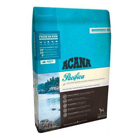 ACANA Regionals Pacifica Dog беззерновой корм для собак всех пород рыба