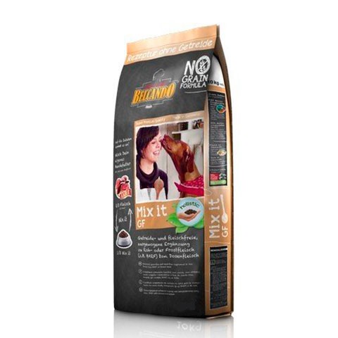 BelcandO Mix It GF для всех возрастов сбалансированная гипоаллергенная добавка к свежему, замороженному и консервированному мясу, беззерновой
