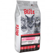 Blitz Sensitive Lamb Adult Cats All Breeds корм сухой для взрослых кошек с ягненком