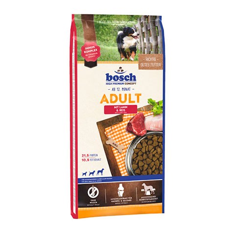 Bosch Adult корм для собак ягненок с рисом