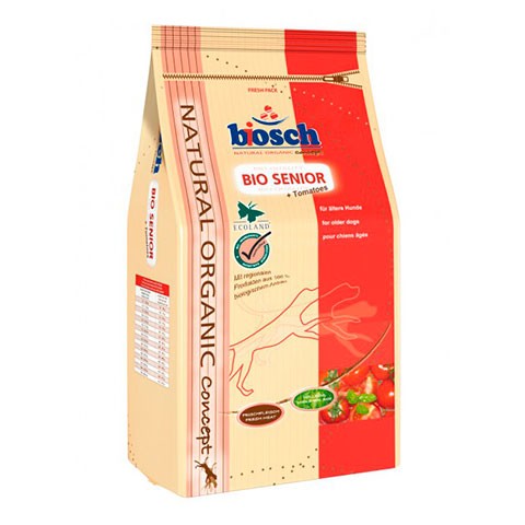 Bosch Bio Senior + томаты корм для собак старше 8 лет