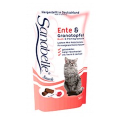Bosch Sanabelle Snack лакомство для кошек с уткой и гранатом