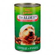 Dr. Alder's Dog Гарант консервы для собак рубец/сердце