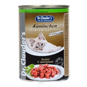 Dr.Clauder's консервы для кошек кусочки в соусе кролик