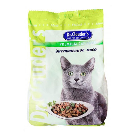 Dr.Clauder's корм сухой для кошек диетическое мясо