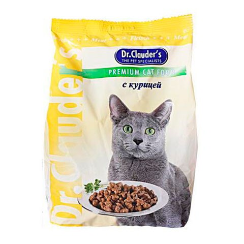 Dr.Clauder's корм сухой для кошек курица