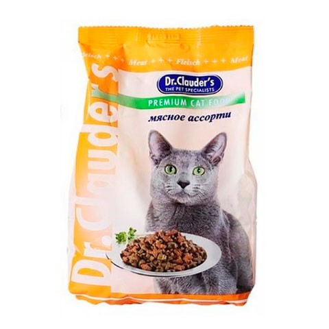 Dr.Clauder's корм сухой для кошек мясное ассорти