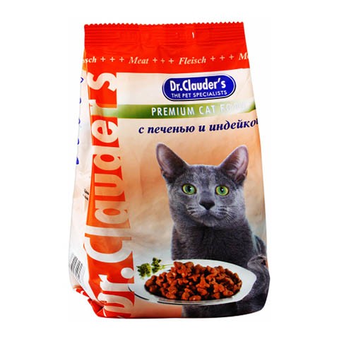 Dr.Clauder's корм сухой для кошек печень/индейка