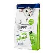 Happy Cat гиппоаллергенный корм для кошек на основе птицы, картофеля, риса и яблоко
