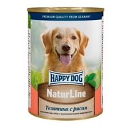Happy Dog консервы для собак телятина/рис