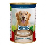 Happy Dog консервы для собак телятина/сердце