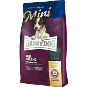 Happy Dog Supreme Mini Irland корм сухой для собак мелких пород для кожи и шерсти с лососем и кроликом