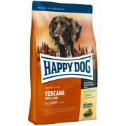 Happy Dog Adult Supreme Sensible Toscana корм сухой для собак средних и крупных пород с избыточным весом и чувствительным пищеварением с уткой и лососем