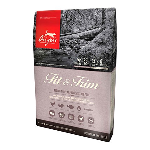 Orijen Fit & Trim 85/15 корм для собак с избыточным весом