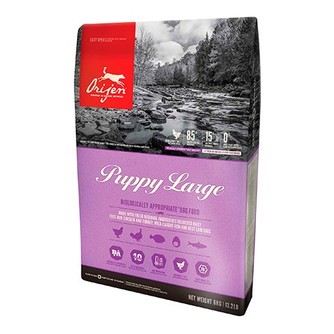 Orijen Puppy Large 85/15 беззерновой корм для щенков крупных пород