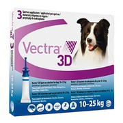 Вектра 3D капли для собак 10-25кг инсектоакарицидные