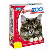 Доктор ZOO витамины для кошек здоровье кожи и шерсти