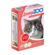Доктор ZOO витамины для кошек со вкусом ветчины