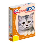 Доктор ZOO витамины для кошек со вкусом копченостей
