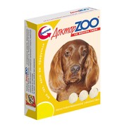 Доктор ZOO витамины для собак со вкусом сыра