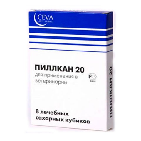 Пиллкан-20 - сахарные кубики контрацептив для собак