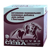 СеваВит витаминно-минеральная кормовая добавка для собак с биотином
