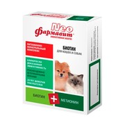 Фармавит Neo Витаминный комплекс Биотин для Кошек и Собак (90 таблеток)