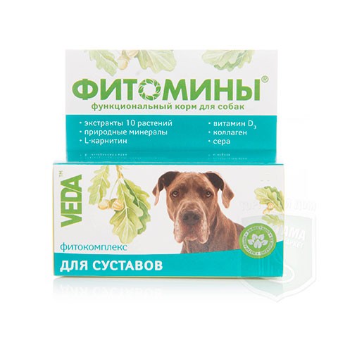 Фитомины для собак для суставов