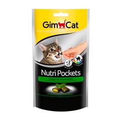 Gimpet Nutri Pockets, подушечки с кошачьей мятой и мультивитаминами для кошек