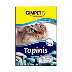 Gimpet Topinis, лакомство витаминизированное мышки с форелью и таурином для кошек
