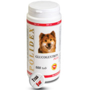 POLIDEX Glucogextron Plus, восстановление хрящевой ткани для щенков и собак мелких и средних пород