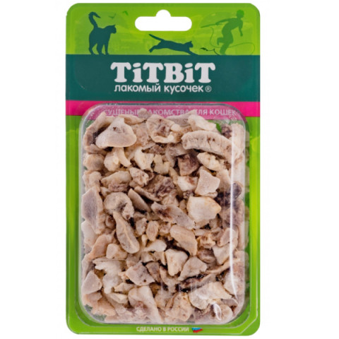 TiTBiT лакомство для кошек легкое говяжье