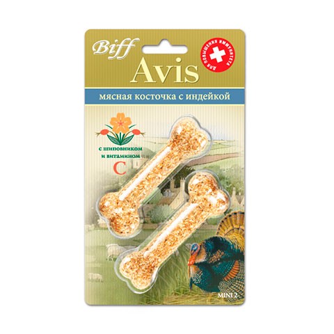 TiTBiT Avis, косточка  с индейкой