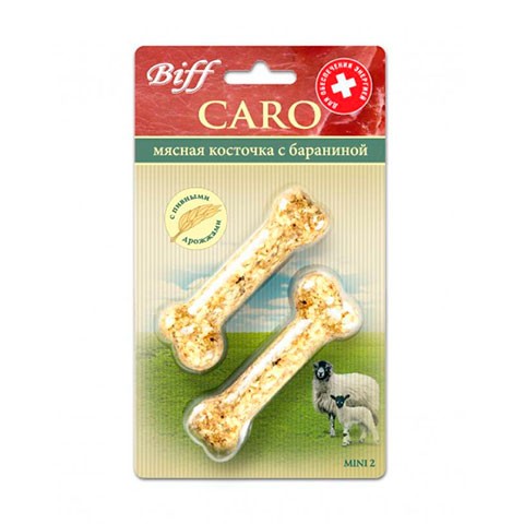 TiTBiT Caro Mini, косточка  с бараниной