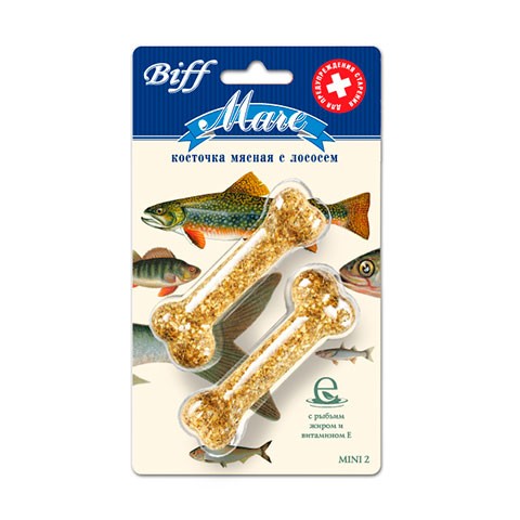 TiTBiT Mare Mini, косточка  с лососем