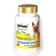 Unitabs Immuno Complex с Q10 для мелких собак