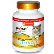 Unitabs SterilCat с Q10 витамины для кастрированных котов и стерилизованных кошек