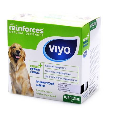 VIYO Reinforces All Ages Dog пребиотический напиток для укрепления иммунитета для собак всех возрастов
