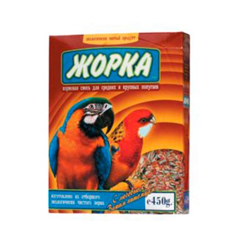 Жорка корм для крупных и средних попугаев