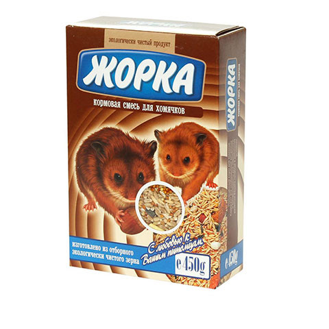 Жорка корм для хомяков