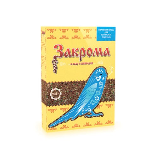 Закрома кормовая смесь для волнистых попугаев