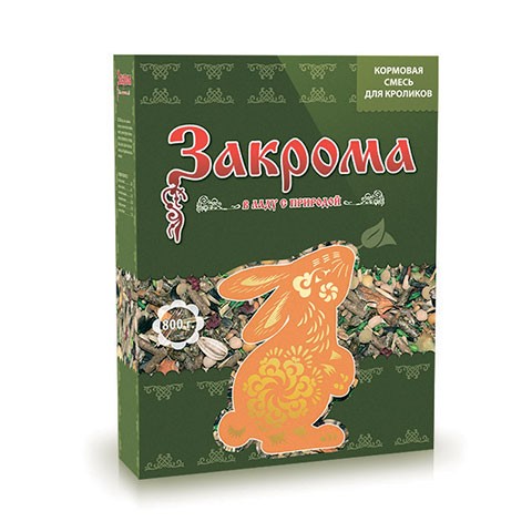 Закрома кормовая смесь для кроликов
