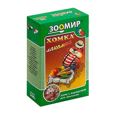 ЗооМир Хомка лакомка корм для грызунов