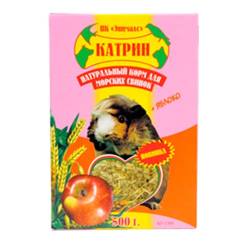 Катрин корм для морских свинок яблоко