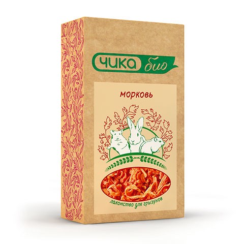 Чика Био лакомство морковь