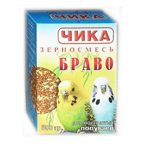 Чика браво корм для волнистых попугаев